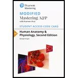 Modified Masteringa&amp;p With Pearson Etext -- Standalone Access Card -- For Human Anatomy And Physiology