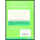 2017 MyLab Management with Pearson eText -- Access Card -- for Fundamentals of Management (Mymanagementlab)