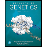 EBK CONCEPTS OF GENETICS - 12th Edition - by Killian - ISBN 9780134818979