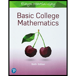 Basic College Mathematics (6th Edition) (What's New in Developmental Math) - 6th Edition - by Elayn Martin-Gay - ISBN 9780134840420