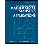 Introduction To Mathematical Statistics And Its Applications, An - 2nd Edition - by Richard J. Larsen - ISBN 9780134871745