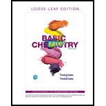 Basic Chemistry, Loose-leaf Edition (6th Edition) - 6th Edition - by Karen C. Timberlake, William Timberlake - ISBN 9780134986999