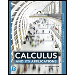 Calculus And Its Applications (2nd Edition) - 2nd Edition - by Marvin L. Bittinger, David J. Ellenbogen, Scott A. Surgent, Gene Kramer - ISBN 9780135091685