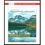 EBK CONCEPTS OF PROGRAMMING LANGUAGES - 12th Edition - by Sebesta - ISBN 9780135102251