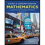 Using And Understanding Mathematics: A Quantitative Reasoning Approach Plus Mylab Math With Integrated Review And Student Activity Manual Worksheets (7th Edition) - 7th Edition - by Jeffrey O. Bennett, William L. Briggs - ISBN 9780135168219