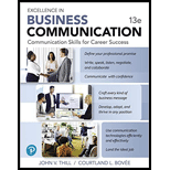 Canadian Edition Excellence in Business Communication