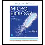 MICROBIOLOGY W/DIS...(LL)-W/MASTERING. - 6th Edition - by BAUMAN - ISBN 9780135204337