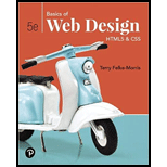 EBK BASICS OF WEB DESIGN:HTML5+CSSAC    - 5th Edition - by FELKE-MORRIS - ISBN 9780135211045