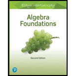 Algebra Foundations - 2nd Edition - by Martin-Gay - ISBN 9780135257500