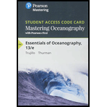 Mastering Oceanography With Pearson Etext -- Standalone Access Card -- For Essentials Of Oceanography (13th Edition) - 13th Edition - by Alan P. Trujillo, Harold V. Thurman - ISBN 9780135487129