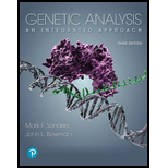 Pearson eText Genetic Analysis: An Integrated Approach -- Instant Access (Pearson+)
