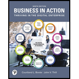 Pearson eText Business in Action -- Instant Access (Pearson+) - 9th Edition - by Courtland Bovee,  John Thill - ISBN 9780135636459