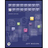 Pearson eText Personal Finance -- Instant Access (Pearson+) - 7th Edition - by Jeff Madura - ISBN 9780135639535