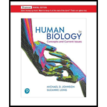 Pearson eText Human Biology: Concepts and Current Issues -- Instant Access (Pearson+) - 9th Edition - by Michael Johnson - ISBN 9780135885888