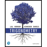 TRIGONOMETRY (LOOSELEAF) - 12th Edition - by Lial - ISBN 9780135924679