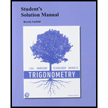TRIGONOMETRY-STUD.SOLN.MAN. - 12th Edition - by Lial - ISBN 9780135926048