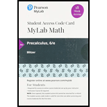 EP PRECALCULUS-MYLABMATH+ETEXT ACCESS  