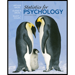 Statistics for Psychology - 5th Edition - by Arthur Aron, Elaine N. Aron, Elliot Coups - ISBN 9780136010579