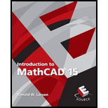 Introduction to Mathcad 15 - 3rd Edition - by Ronald W. Larsen - ISBN 9780136025139