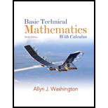 Basic Technical Mathematics With Calculus Value Package (includes Mymathlab/mystatlab Student Access ) (9th Edition) - 9th Edition - by Allyn J. Washington - ISBN 9780136065388