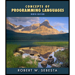 Concepts of Programming Languages - 9th Edition - by Robert W. Sebesta - ISBN 9780136073475