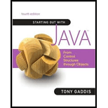Starting Out With Java: From Control Structures Through Objects - 4th Edition - by GADDIS,  Tony - ISBN 9780136080206