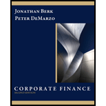 Corporate Finance - 2nd Edition - by Jonathan Berk, Peter DeMarzo - ISBN 9780136089438