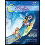 C: How To Program (6th Edition) - 6th Edition - by Paul Deitel, Harvey M. Deitel - ISBN 9780136123569