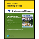 TEST PREP SERIES F/AP ENVIRON.SCIENCE   - 7th Edition - by WITHGOTT - ISBN 9780136451457