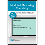 CHEMISTRY-MOD.MASTERING (18W) - 8th Edition - by Robinson - ISBN 9780136780922