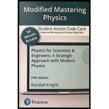 PHYS F/SCI+ENG W/MODIFIED MASTERING PHYS - 5th Edition - by Knight - ISBN 9780136808473