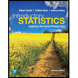 Pearson eText Introductory Statistics: Exploring the World Through Data -- Instant Access (Pearson+) - 3rd Edition - by Robert Gould,  Rebecca Wong - ISBN 9780136880882