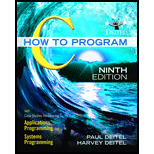 C HOW TO PROGRAM-MYLAB+ETEXT ACCESS - 9th Edition - by Deitel - ISBN 9780136921783