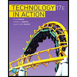 Pearson eText for Technology In Action -- Instant Access (Pearson+) - 17th Edition - by Alan Evans,  Kendall Martin - ISBN 9780136971252