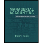 Managerial Accounting - 1st Edition - by Datar, Srikant M./ - ISBN 9780137024872