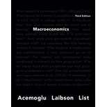 Pearson eText Macroeconomics -- Instant Access (Pearson+) - 3rd Edition - by Daron Acemoglu,  David Laibson - ISBN 9780137386123