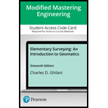 EP ELEMENTARY SURVEYING-MOD.MASTERINGEN - 16th Edition - by GHILANI - ISBN 9780137453740