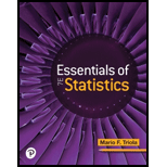 Pearson eText for Essentials of Statistics -- Instant Access (Pearson+) - 7th Edition - by Mario Triola - ISBN 9780137465941