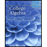 Pearson eText for College Algebra -- Instant Access (Pearson+)