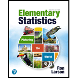 Pearson eText for Elementary Statistics: Picturing the World -- Instant Access (Pearson+) - 8th Edition - by Ron Larson,  Betsy Farber - ISBN 9780137493470