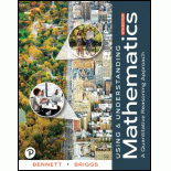 Pearson eText for Using & Understanding Mathematics: A Quantitative Reasoning Approach -- Instant Access (Pearson+) - 8th Edition - by Jeffrey Bennett,  William Briggs - ISBN 9780137574971
