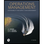 Operations Management: Sustainability and Supply Chain Management - 14th Edition - by Jay Heizer; Barry Render; Chuck Munson - ISBN 9780137649198