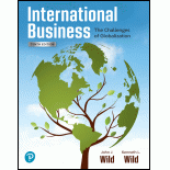 Pearson eText International Business: The Challenges of Globalization -- (Pearson+) - 10th Edition - by John Wild,  Kenneth Wild - ISBN 9780137653287