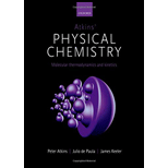 Atkins' Physical Chemistry 11e: Volume 3: Molecular Thermodynamics and Kinetics - 11th Edition - by ATKINS,  Peter, De Paula,  Julio, Keeler,  JAMES - ISBN 9780198823360