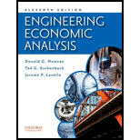 Engineering Economic Analysis - 11th Edition - by NEWNAN, Donald G. - ISBN 9780199778041