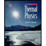 An Introduction to Thermal Physics - 1st Edition - by Daniel V. Schroeder - ISBN 9780201380279