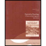 Study Guide for Essentials of Sociology: A Down-to-Earth Approach - 8th Edition - by James M. Henslin - ISBN 9780205578924
