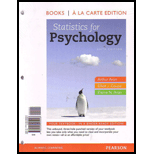 Statistics for Psychology, Books a la Carte Edition - 6th Edition - by Arthur Aron - ISBN 9780205905928