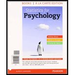 Statistics for Psychology - 6th Edition - by Aron, Arthur Ph.d./ - ISBN 9780205923922