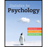 Statistics for Psychology - 6th Edition - by Arthur Aron Ph.D., Elaine N. Aron Ph.D., Elliot Coups Ph.D., Cole Publishing - ISBN 9780205924172